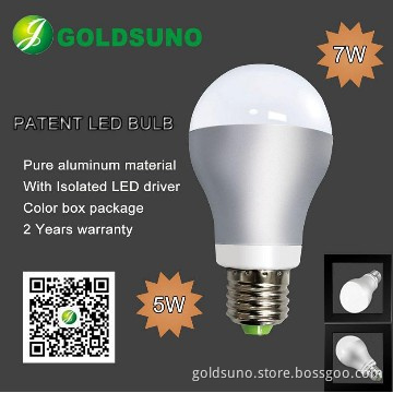 Hot selling 5W Led Bulbs,use isolated LED driver
